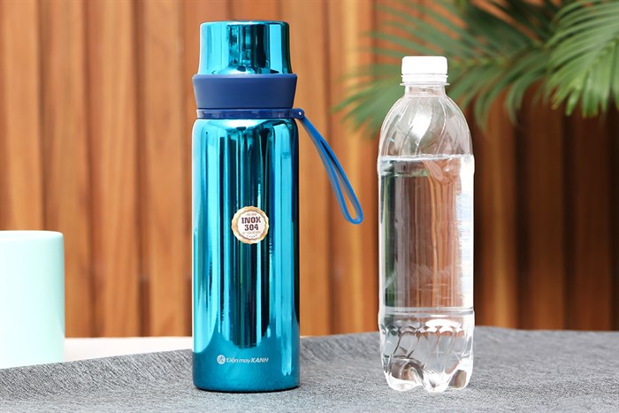 Bình giữ nhiệt inox 520 ml DMX Z69 Màu Xanh Dương