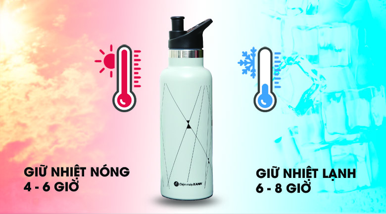 Bình giữ nhiệt inox 500 ml DMX KS K370B31