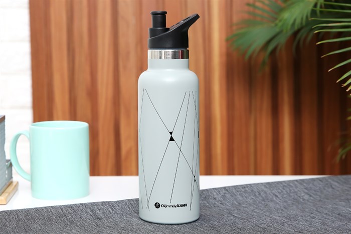 Bình giữ nhiệt inox 500 ml DMX KS K370B31 Màu Xám