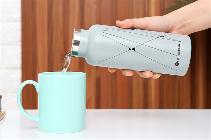 Bình giữ nhiệt inox 500 ml DMX KS K370B31 Màu Xám