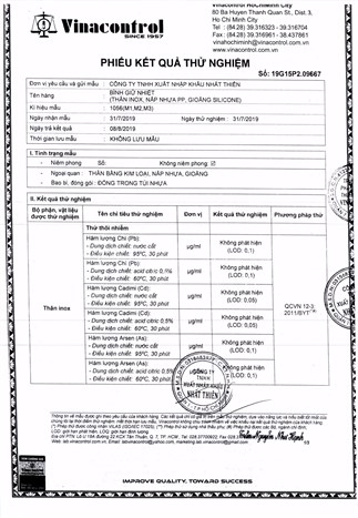 Bình giữ nhiệt inox 450 ml DMX KS K450B38 Màu Hồng