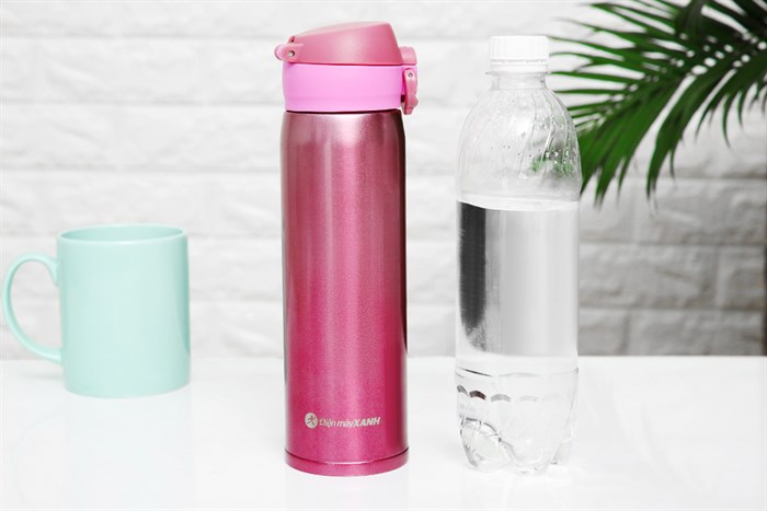 Bình giữ nhiệt inox 450 ml DMX KS K450B38 Màu Hồng