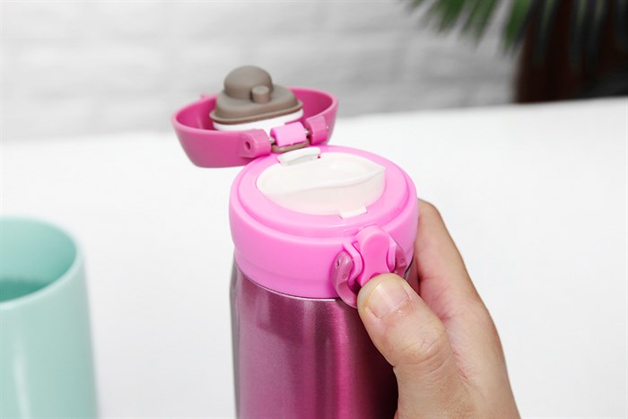 Bình giữ nhiệt inox 450 ml DMX KS K450B38 Màu Hồng