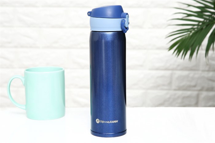 Bình giữ nhiệt inox 450 ml DMX KS K450B38 Màu Xanh Dương