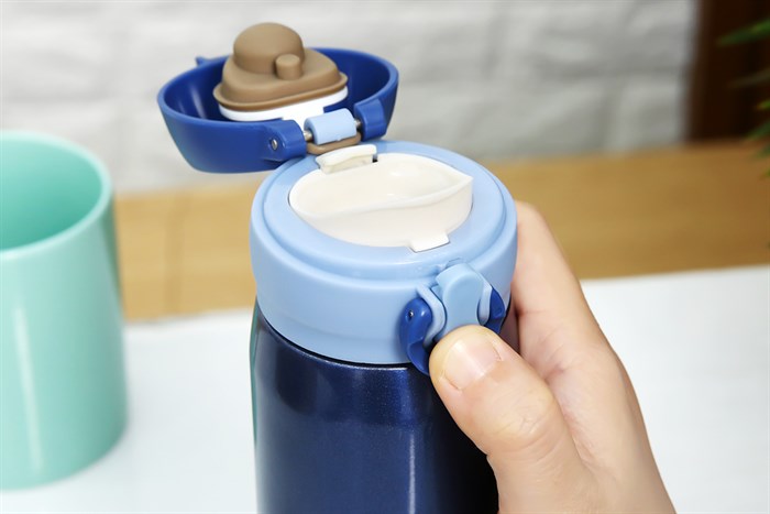 Bình giữ nhiệt inox 450 ml DMX KS K450B38 Màu Xanh Dương