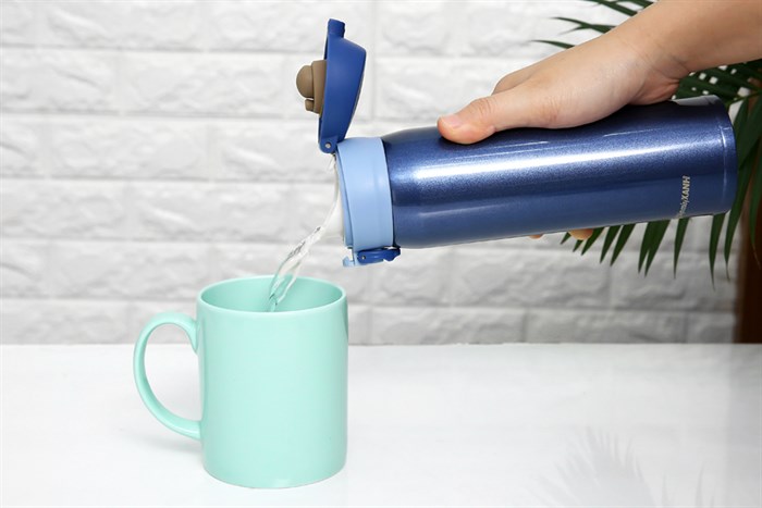 Bình giữ nhiệt inox 450 ml DMX KS K450B38 Màu Xanh Dương