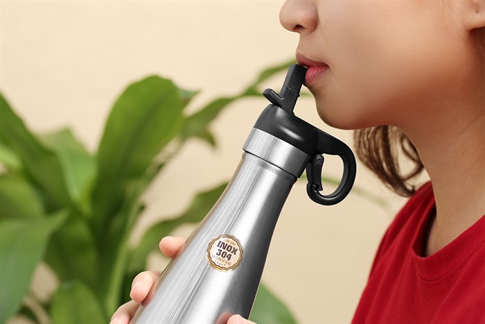 Bình giữ nhiệt inox 500 ml DMX KS K500B50 Màu Bạc