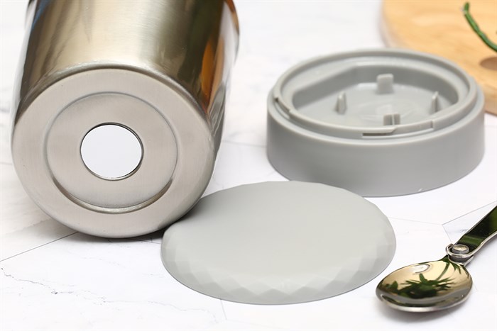 Bình đựng thức ăn giữ nhiệt 650 ml DMX FH27 Màu Bạc