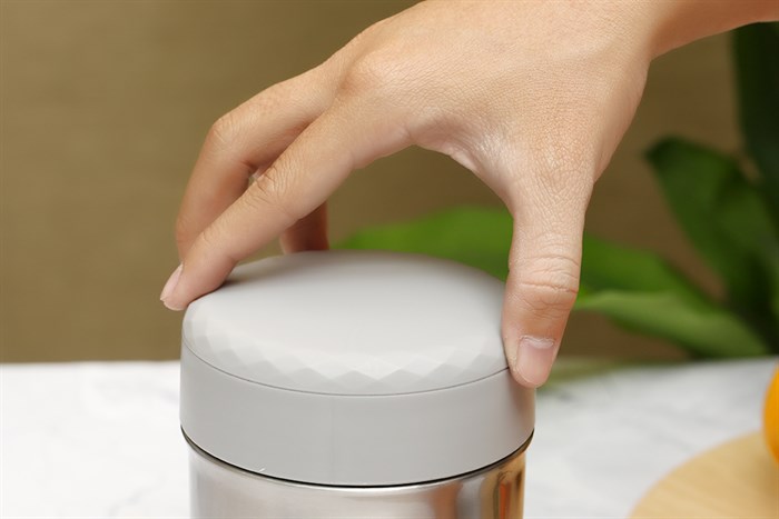 Bình đựng thức ăn giữ nhiệt 650 ml DMX FH27 Màu Bạc