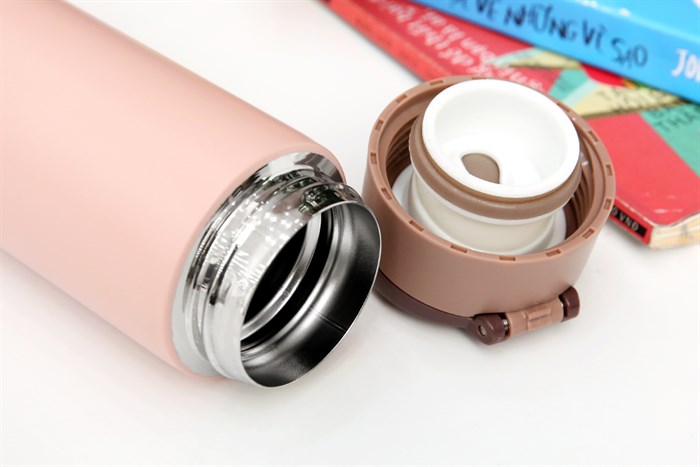 Bình giữ nhiệt inox 500 ml DMX KS K500B56 Màu Hồng