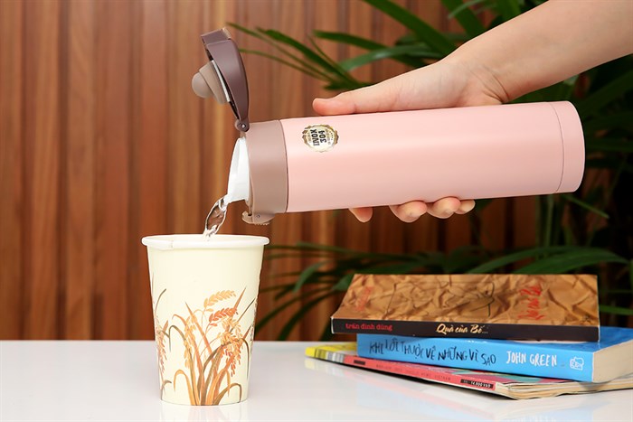 Bình giữ nhiệt inox 500 ml DMX KS K500B56 Màu Hồng