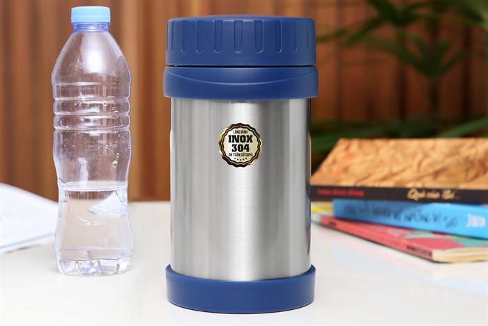 Bình thức ăn giữ nhiệt 500 ml DMX KS K500F04 Màu Bạc