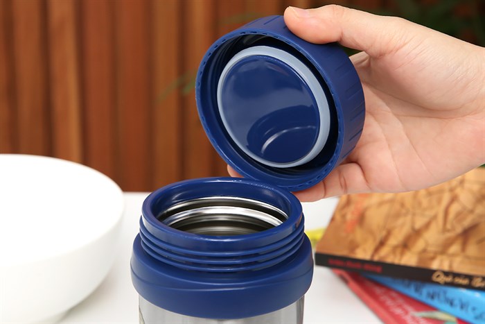 Bình thức ăn giữ nhiệt 500 ml DMX KS K500F04 Màu Bạc