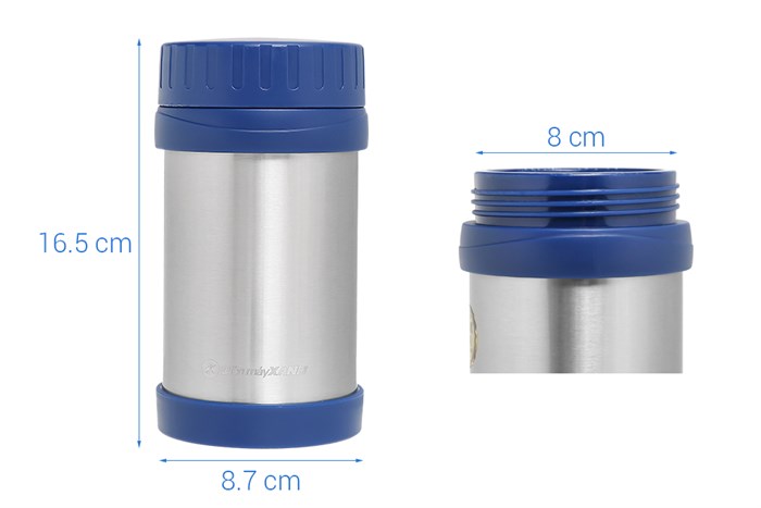 Bình thức ăn giữ nhiệt 500 ml DMX KS K500F04 Màu Bạc