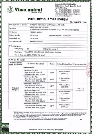 Bình thức ăn giữ nhiệt 500 ml DMX KS K500F04 Màu Bạc