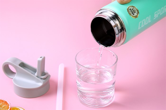 Bình giữ nhiệt inox 530 ml Delites Y1 Màu Xanh ngọc