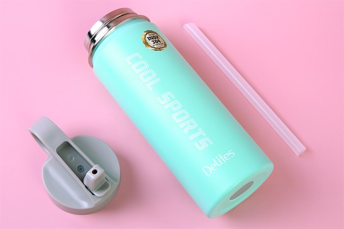 Bình giữ nhiệt inox 530 ml Delites Y1 Màu Xanh ngọc