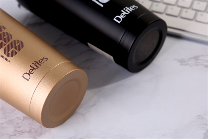 Ly giữ nhiệt inox 500 ml Delites Q10 Màu Đen