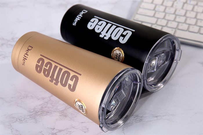 Ly giữ nhiệt inox 500 ml Delites Q10 Màu Vàng