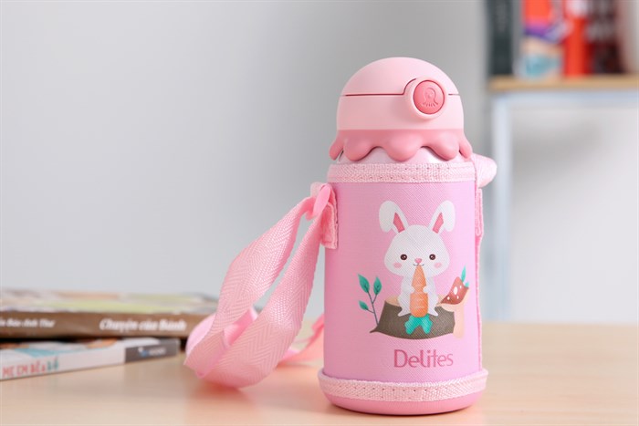 Bình giữ nhiệt inox 350 ml Delites X20 Màu Hồng