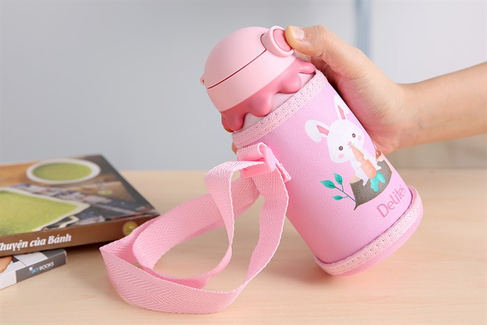 Bình giữ nhiệt inox 350 ml Delites X20 Màu Hồng