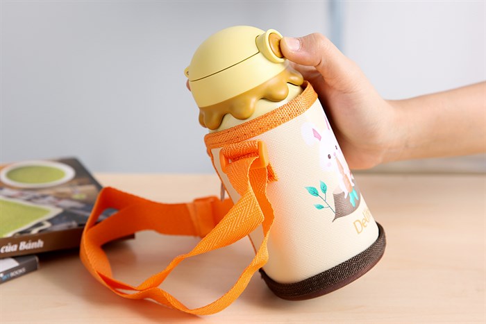 Bình giữ nhiệt inox 350 ml Delites X20 Màu Vàng