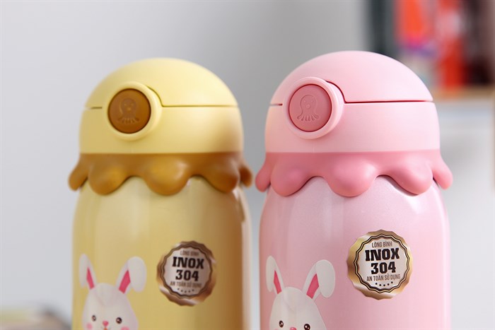 Bình giữ nhiệt inox 350 ml Delites X20 Màu Vàng