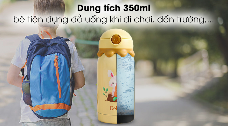 Bình giữ nhiệt inox 350 ml Delites X20