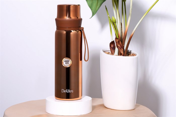 Bình giữ nhiệt inox 520 ml Delites Z69A Màu Vàng