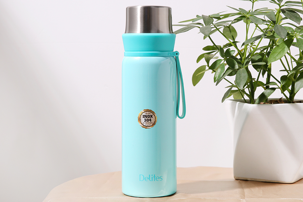 Bình giữ nhiệt inox 520 ml Delites Z69A Màu Xanh ngọc