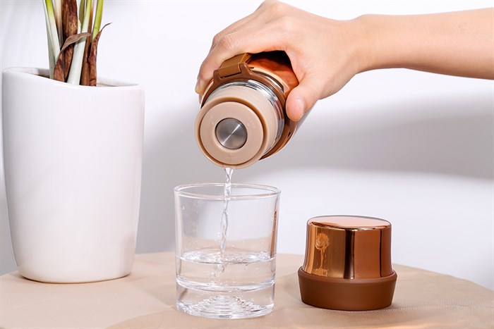 Bình giữ nhiệt inox 520 ml Delites Z69A Màu Vàng