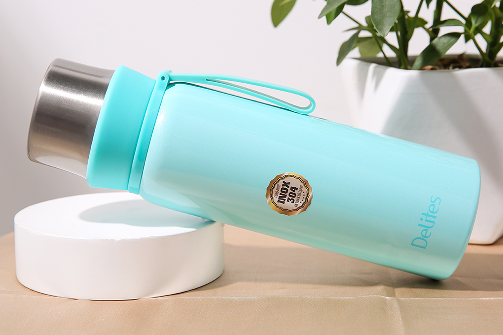 Bình giữ nhiệt inox 520 ml Delites Z69A Màu Xanh ngọc