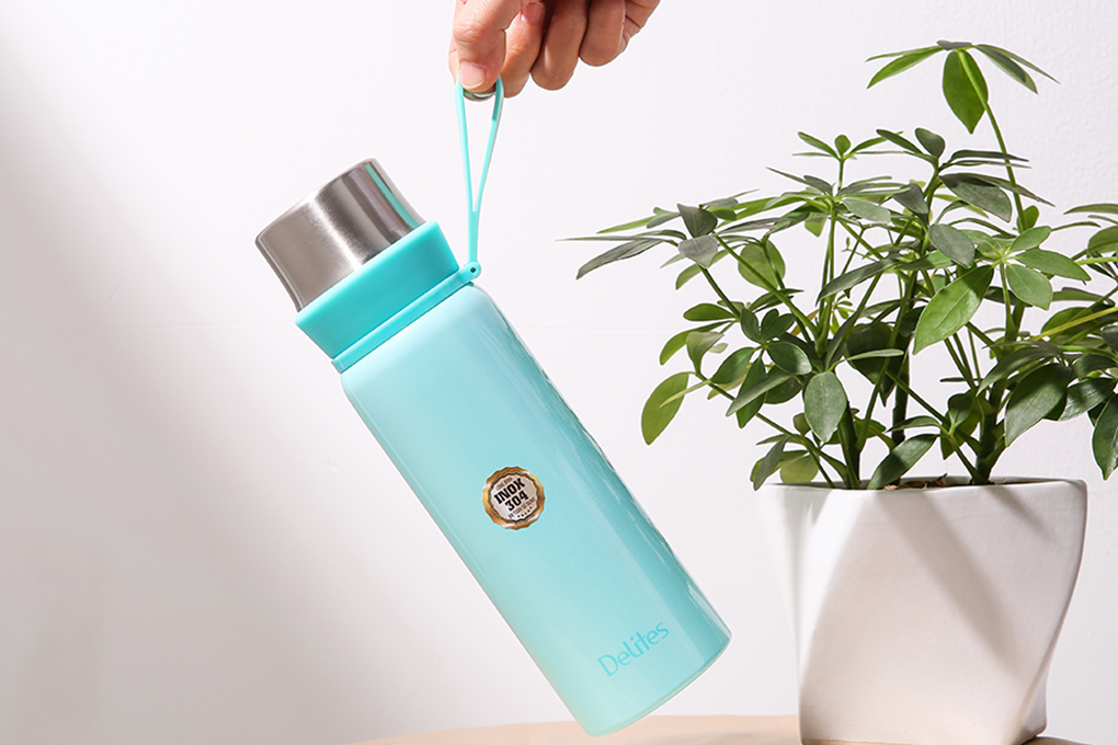 Bình giữ nhiệt inox 520 ml Delites Z69A Màu Xanh ngọc