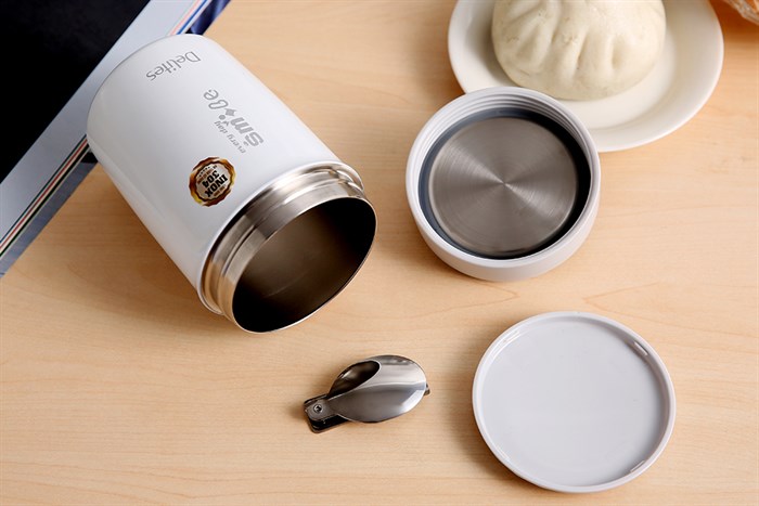 Bình thức ăn giữ nhiệt 650 ml Delites FH27 Màu Trắng