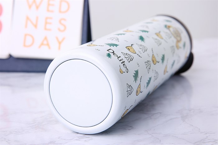 Bình giữ nhiệt inox 500 ml Delites KS K500SS23 Màu Trắng