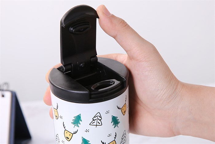 Bình giữ nhiệt inox 500 ml Delites KS K500SS23 Màu Trắng