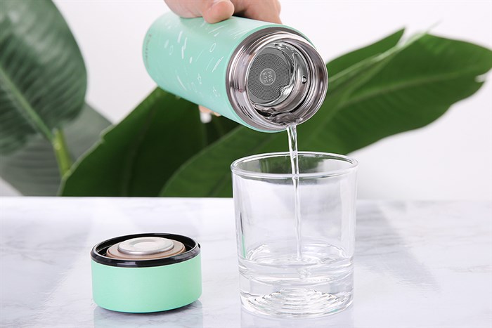 Bình giữ nhiệt inox 420 ml Delites KS K550B37 màu xanh Màu Xanh ngọc