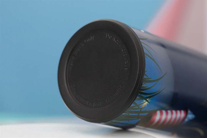 Bình giữ nhiệt inox 420 ml Delites KS K550B37 pháo bông Màu Xanh đen