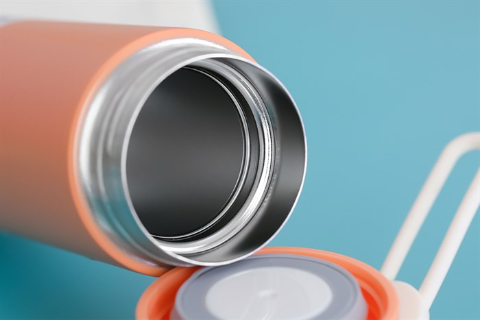 Bình giữ nhiệt inox 350 ml Delites K350B73 Xanh - Cam Màu Cam