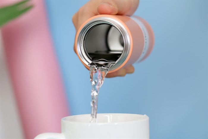 Bình giữ nhiệt inox 350 ml Delites K350B73 Xanh - Cam Màu Cam