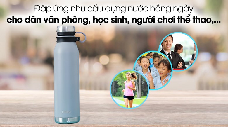 Bình giữ nhiệt inox 780 ml Delites KS K530B19