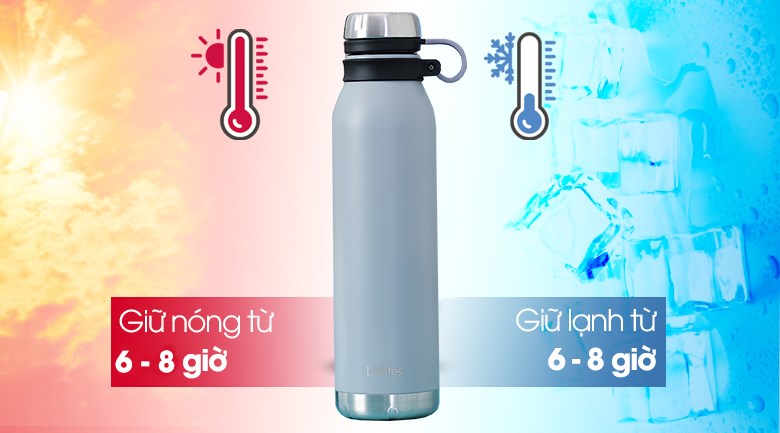 Bình giữ nhiệt inox 780 ml Delites KS K530B19