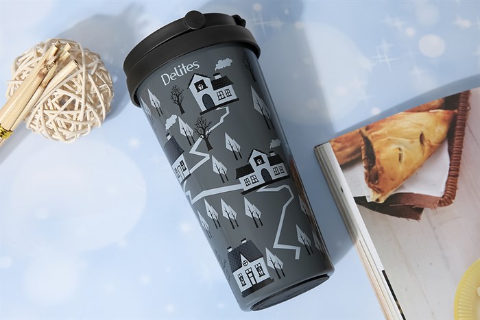 Ly giữ nhiệt inox 500 ml Delites K500B90 Đen Màu Đen