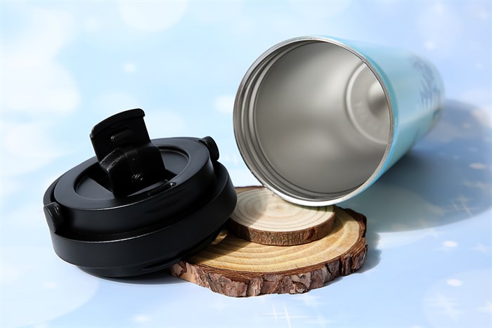 Ly giữ nhiệt inox Delites KS K500B90 Màu Vàng - Xanh dương