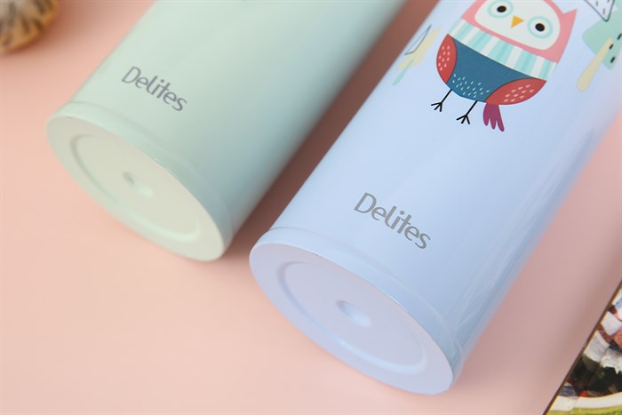 Bình giữ nhiệt inox 450 ml Delites K450B38 Màu Xanh lá