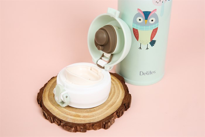 Bình giữ nhiệt inox 450 ml Delites K450B38 Màu Xanh lá