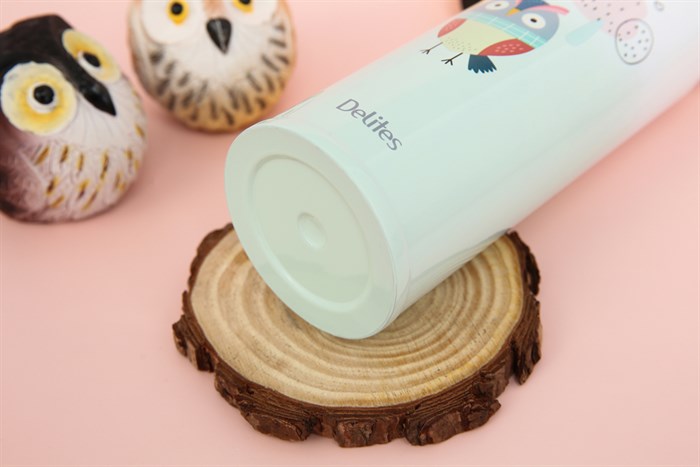 Bình giữ nhiệt inox 450 ml Delites K450B38 Màu Xanh lá