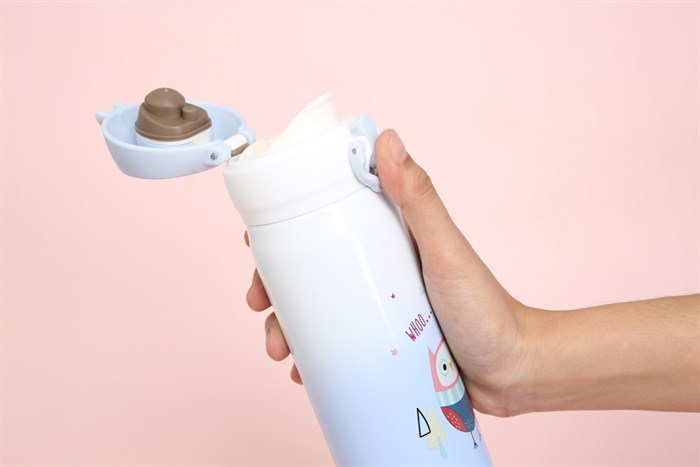 Bình giữ nhiệt inox 450 ml Delites K450B38 Màu Xanh Dương