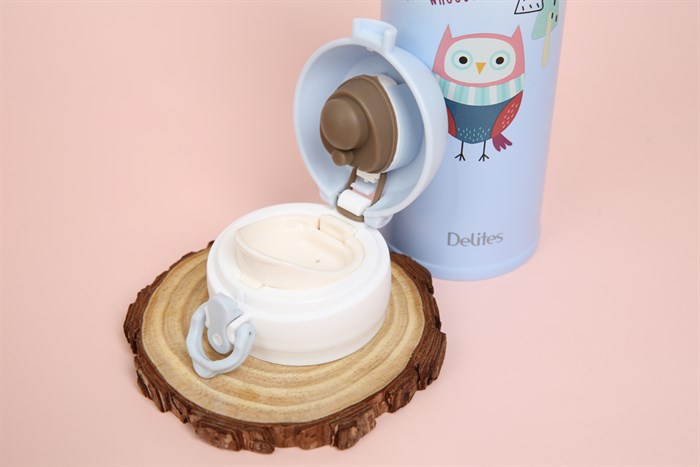 Bình giữ nhiệt inox 450 ml Delites K450B38 Màu Xanh Dương