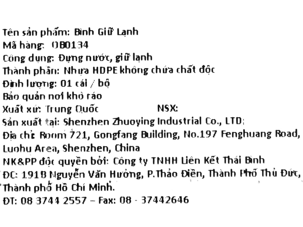 Bình giữ lạnh UBL 16.5 x 11cm (giao màu ngẫu nhiên) 7